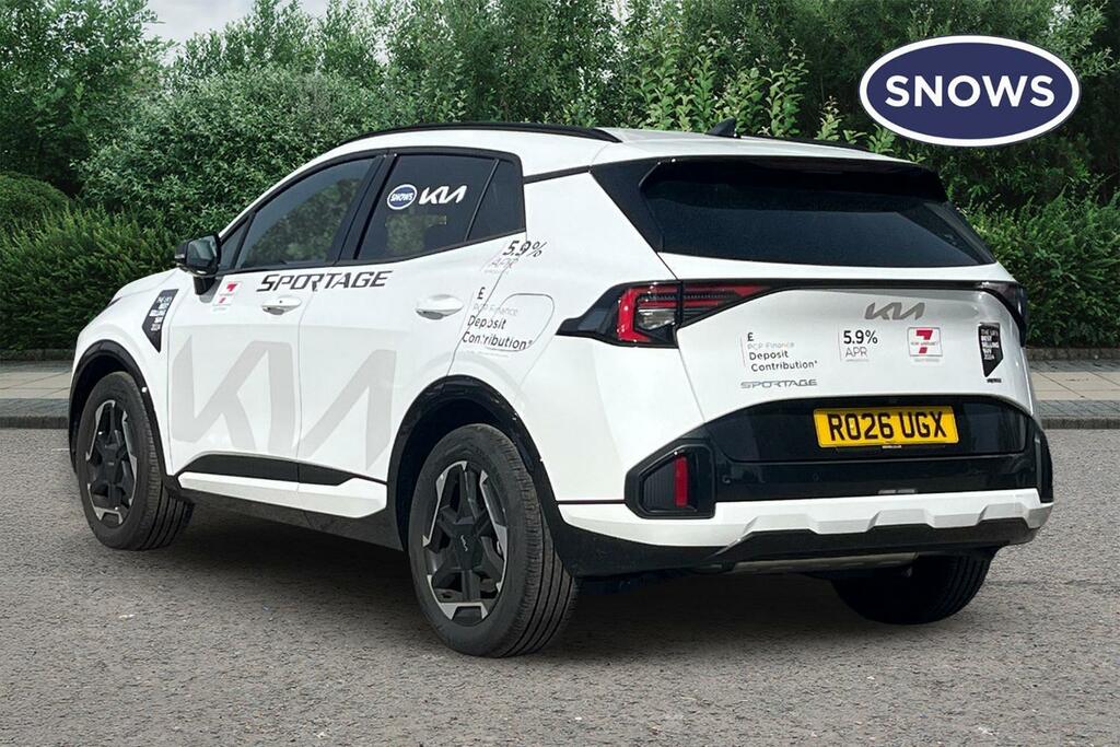 Kia Sportage 1.6 T-gdi Gt-line Euro 6 Ss RO26UGX White #3