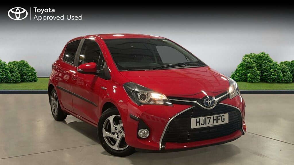 Toyota Yaris 1.5 Vvt-h Icon E-cvt Euro 6 Ss HJ17HFG Red #2