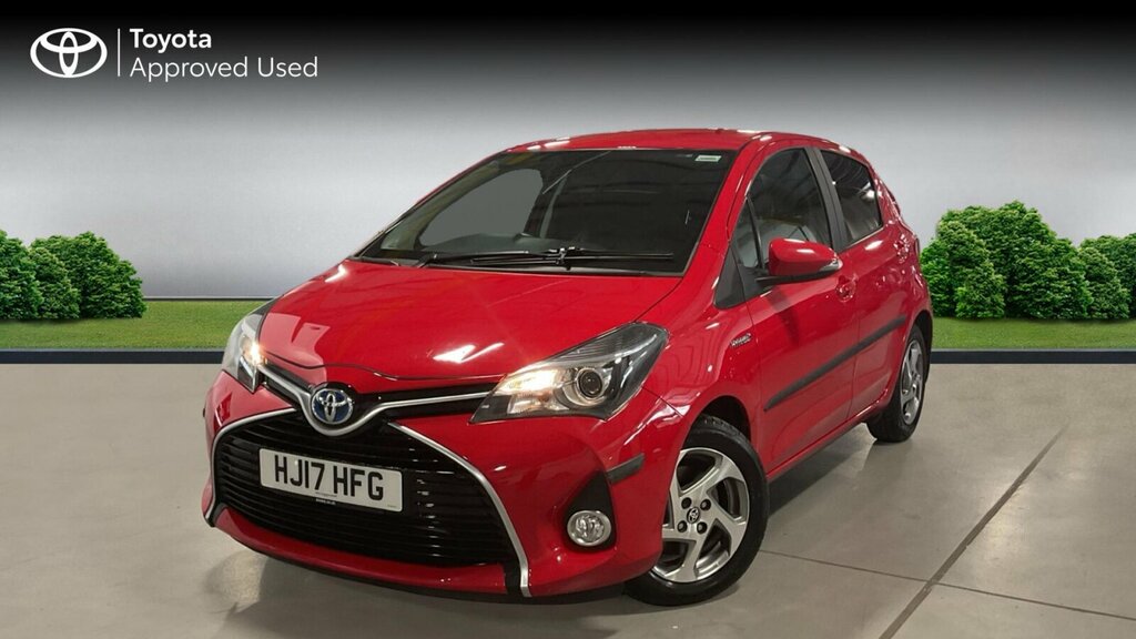 Toyota Yaris 1.5 Vvt-h Icon E-cvt Euro 6 Ss HJ17HFG Red #4