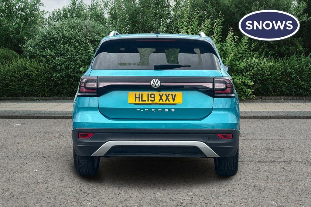 Volkswagen T-Cross 1.0 Tsi Sel Dsg Euro 6 Ss Blue #4