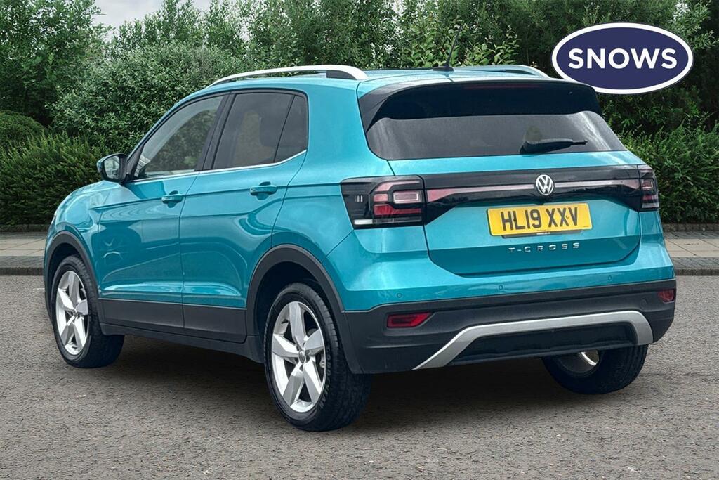 Volkswagen T-Cross 1.0 Tsi Sel Dsg Euro 6 Ss Blue #3