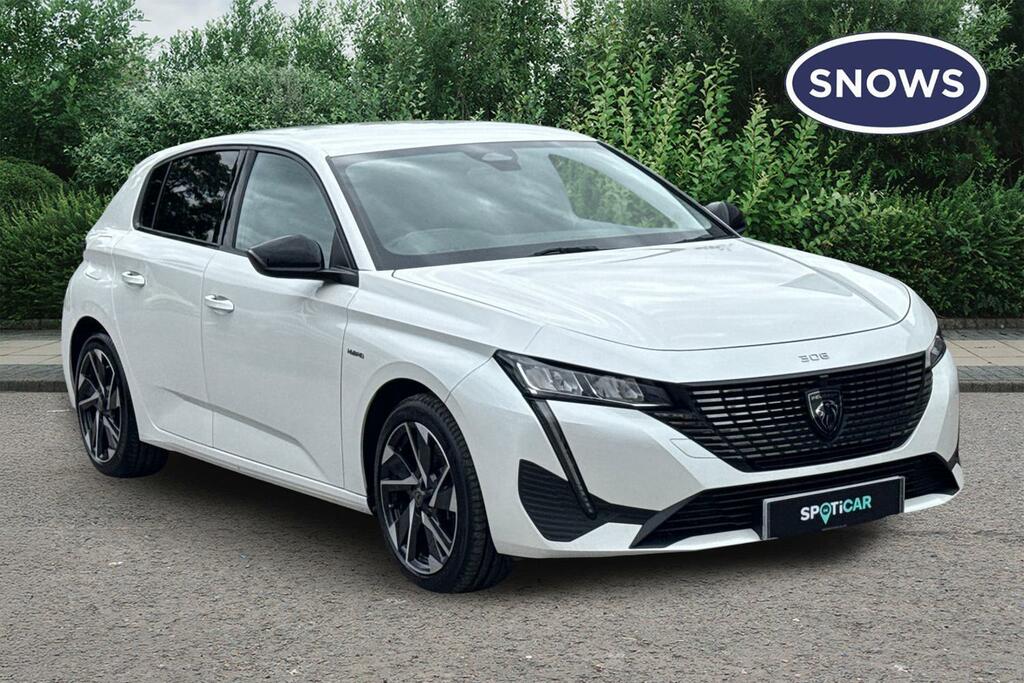 Peugeot 308 1.6 12.4Kwh Allure Premium E-eat Euro 6 Ss White