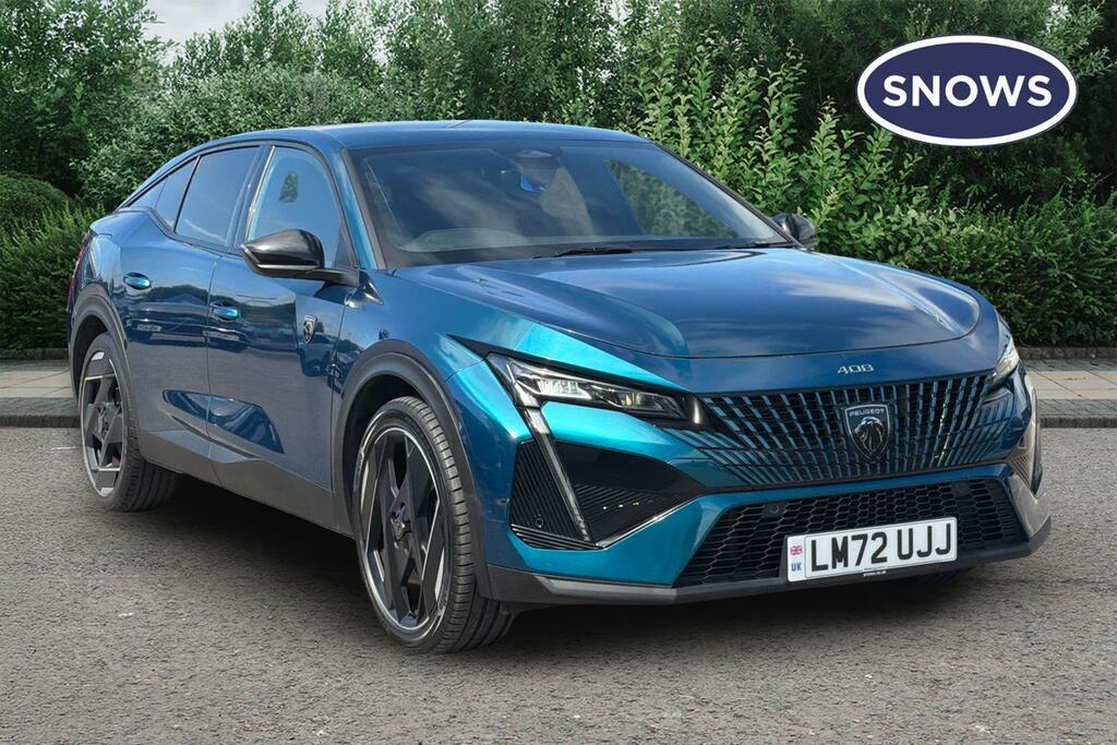 Peugeot 408 1.6 12.4Kwh Gt Fastback E-eat Euro 6 Ss Blue