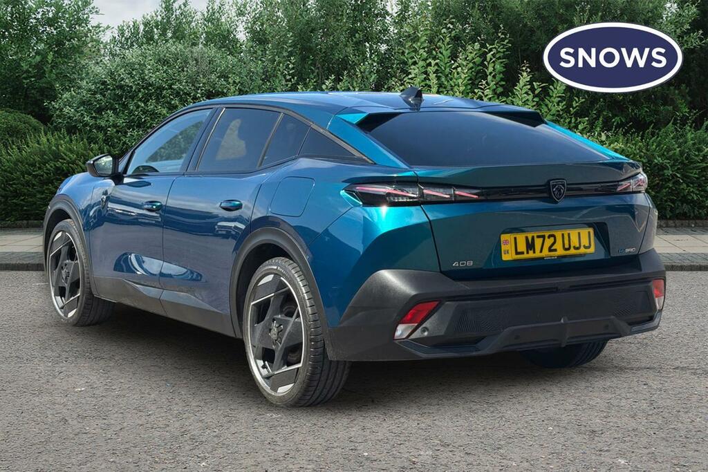 Peugeot 408 1.6 12.4Kwh Gt Fastback E-eat Euro 6 Ss LM72UJJ Blue #3