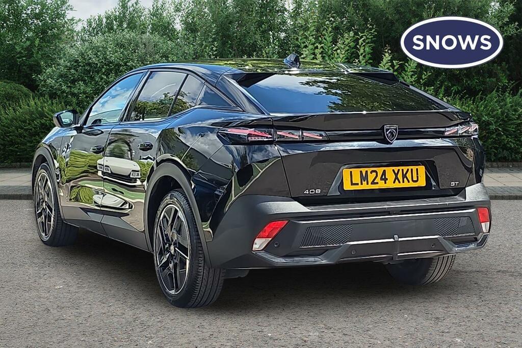 Peugeot 408 1.2 Puretech Gt Fastback Eat Euro 6 Ss LM24XKU Black #3