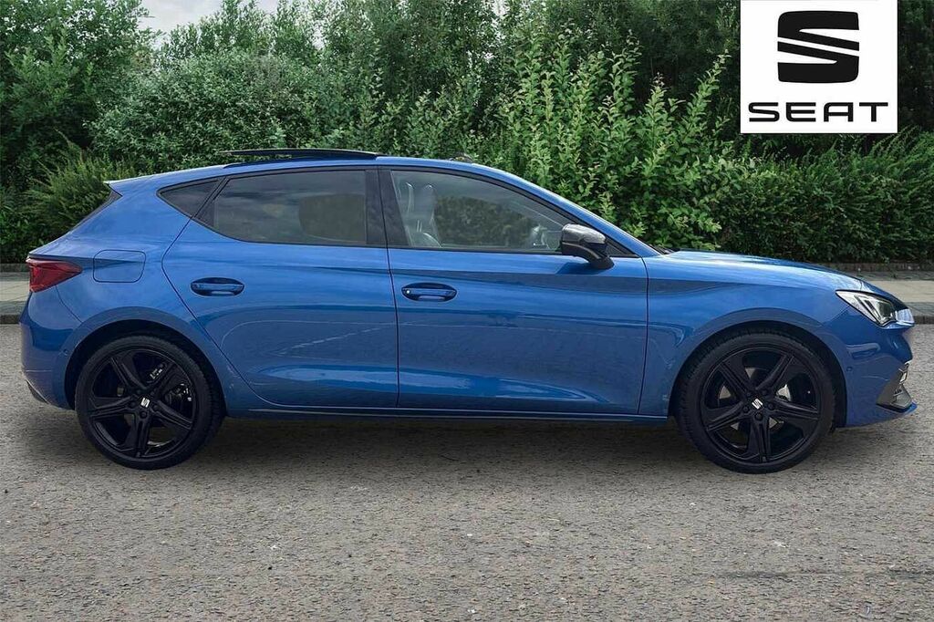 Seat Leon 1.5 Tsi 150 Fr Black Edition Dap HN75GJU Blue #4