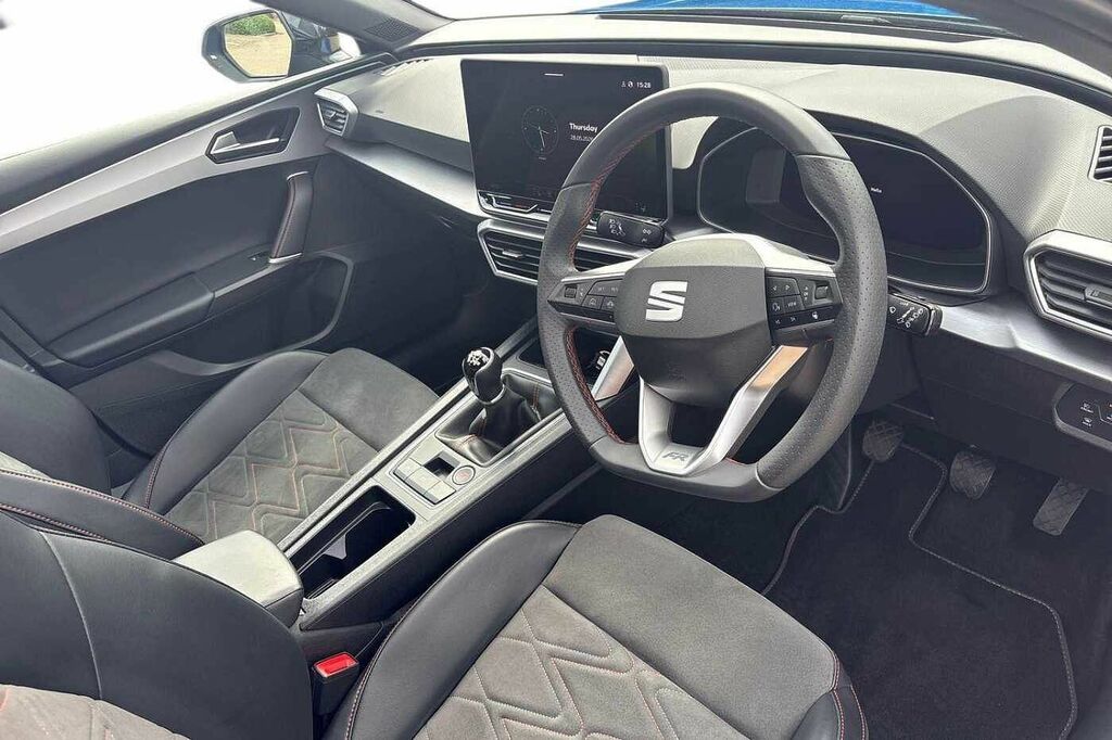 Seat Leon 1.5 Tsi 150 Fr Black Edition Dap HN75GJU Blue #6