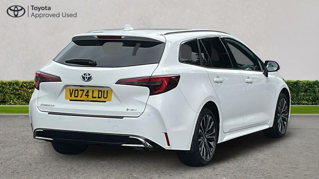 Toyota Corolla 2.0 Vvt-h Design Touring Sports Cvt Euro 6 Ss 5 White #3
