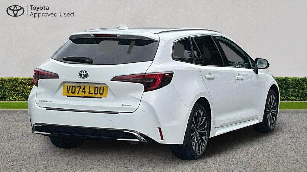 Toyota Corolla 2.0 Vvt-h Design Touring Sports Cvt Euro 6 Ss 5 White #4