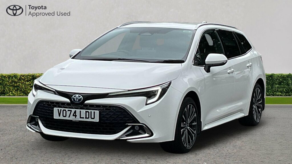 Toyota Corolla 2.0 Vvt-h Design Touring Sports Cvt Euro 6 Ss 5 White #6