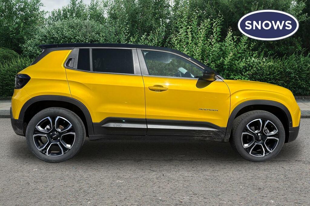 Jeep Avenger 1.2 Summit Euro 6 Ss WM25HMV Yellow #4