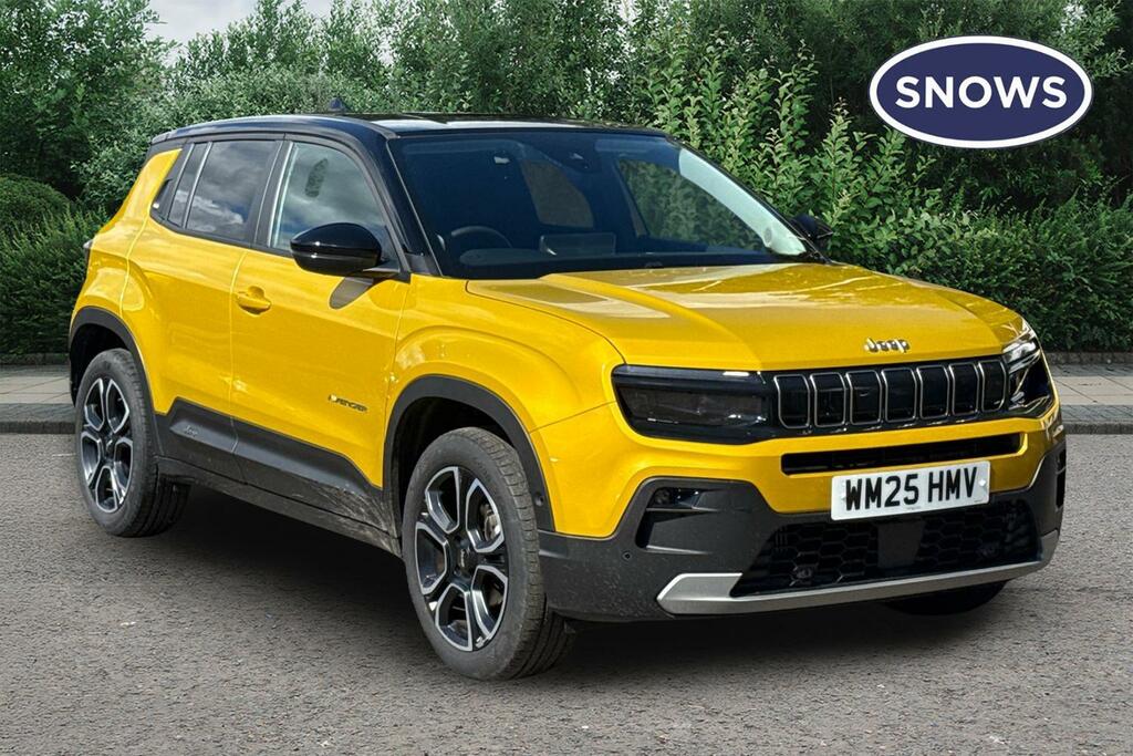 Jeep Avenger 1.2 Summit Euro 6 Ss Yellow