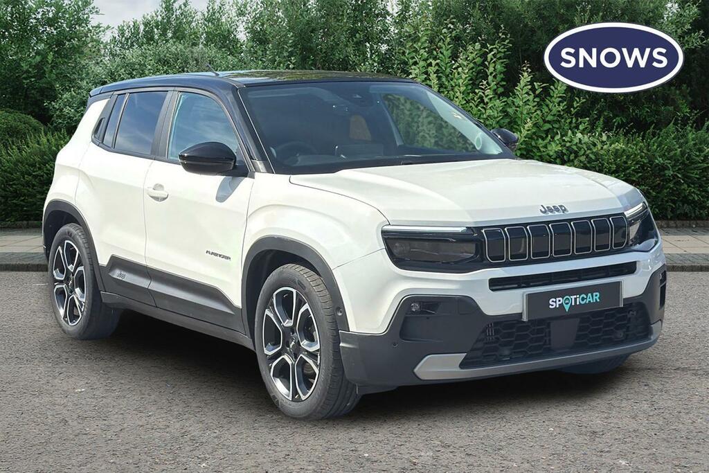 Jeep Avenger 1.2 Summit Euro 6 Ss WX25HZB White