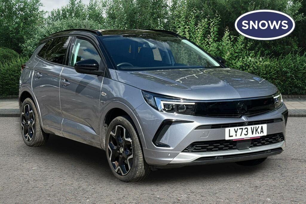 Vauxhall Grandland 1.2 Turbo Ultimate Euro 6 Ss LY73VKA Grey