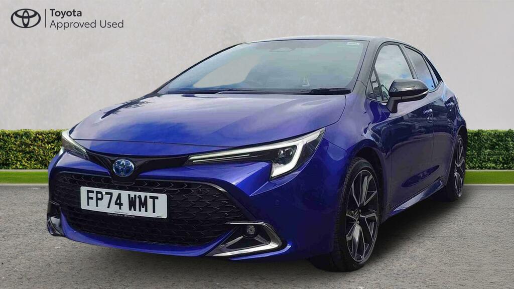 Toyota Corolla 1.8 Vvt-h Excel Cvt Euro 6 Ss FP74WMT Blue #3