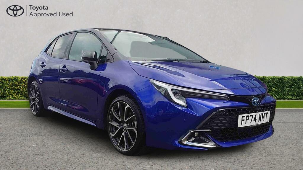 Toyota Corolla 1.8 Vvt-h Excel Cvt Euro 6 Ss FP74WMT Blue