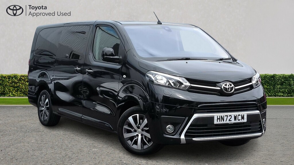 Toyota Proace Verso 2.0D Vip Long Mpv Lwb Euro 6 Ss 7 Sea Black