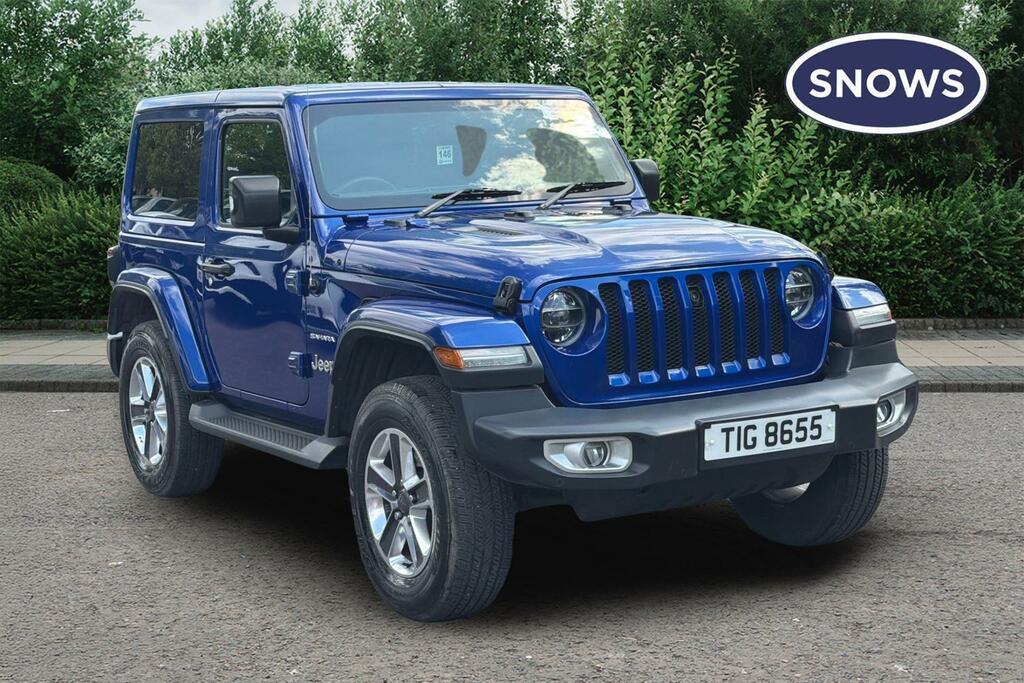 Jeep Wrangler 2.0 Gme Sahara 4Wd Euro 6 Ss Blue