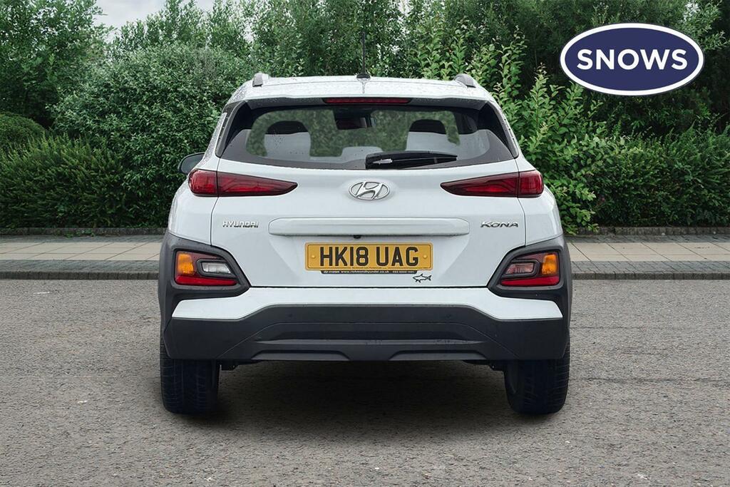 Hyundai Kona 1.0 T-gdi Blue Drive Se Euro 6 Ss White #4