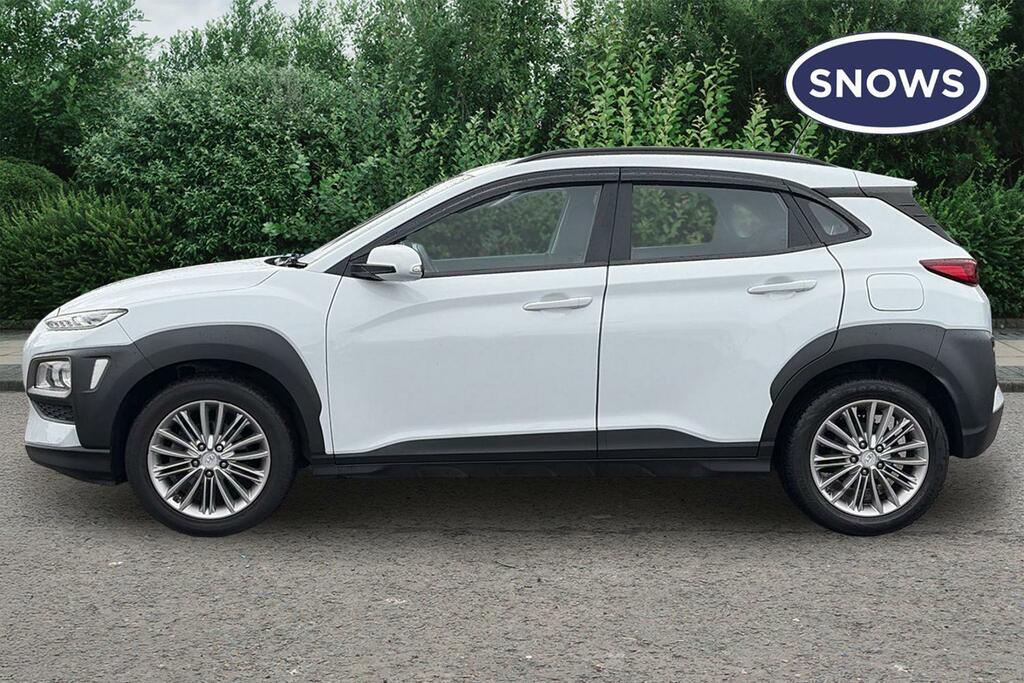Hyundai Kona 1.0 T-gdi Blue Drive Se Euro 6 Ss White #6
