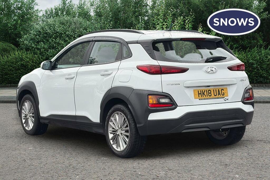 Hyundai Kona 1.0 T-gdi Blue Drive Se Euro 6 Ss White #5