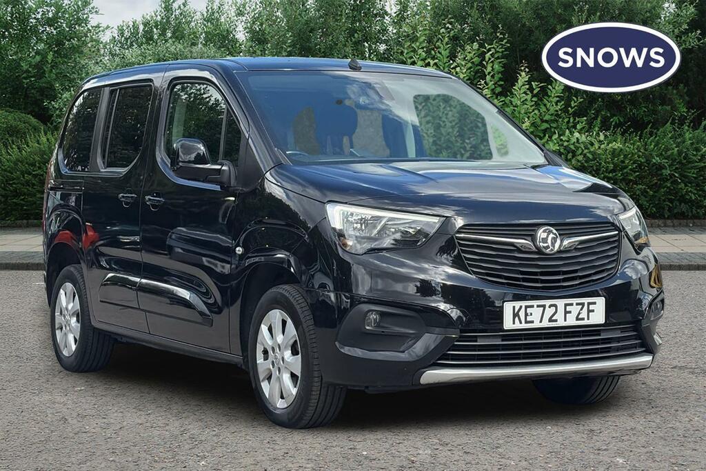 Vauxhall Combo Life 1.5 Turbo D Elite Euro 6 Ss 7 Seat Black