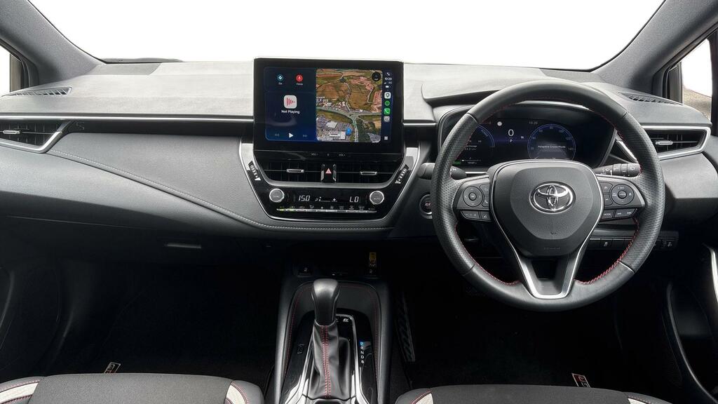 Toyota Corolla 1.8 Vvt-h Gr Sport Hatchback Hybrid Cvt FP74WGZ Blue #6