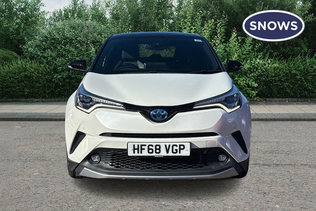 Toyota C-Hr 1.8 Vvt-h Dynamic Cvt Euro 6 Ss White #2