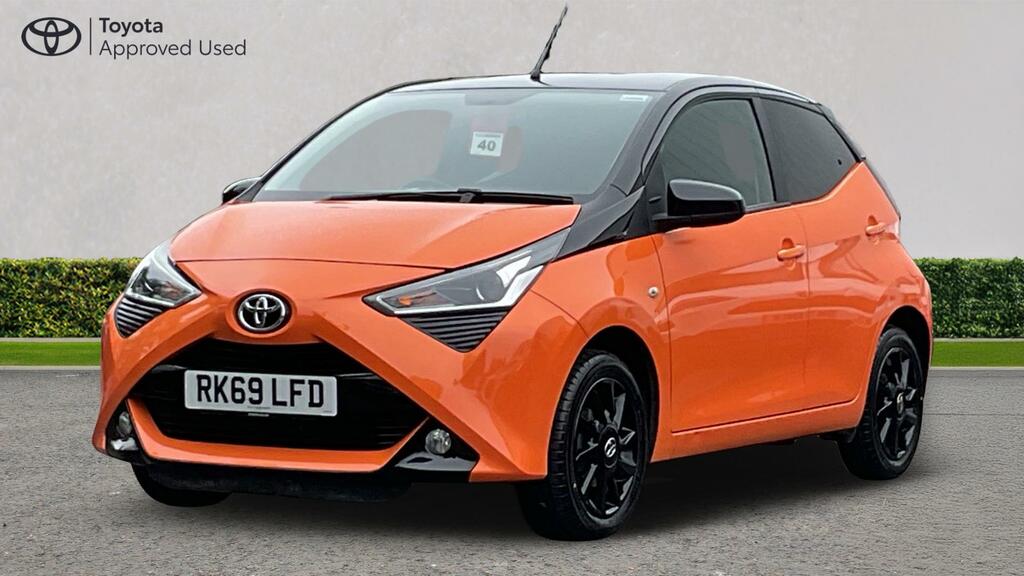 Toyota Aygo 1.0 Vvt-i X-cite Euro 6 RK69LFD Orange #5