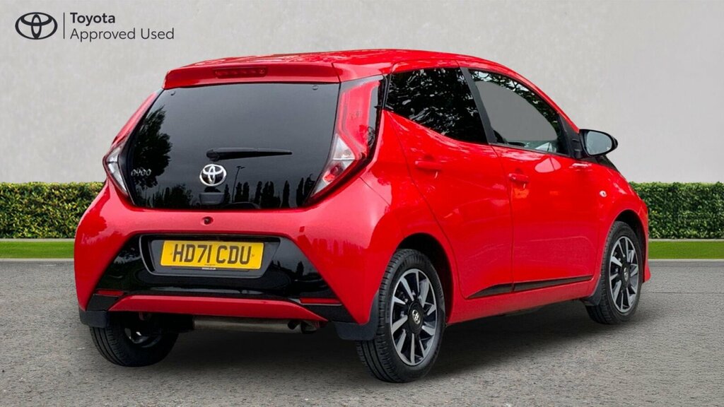 Toyota Aygo 1.0 Vvt-i X-trend Hatchback Euro HD71CDU Red #2