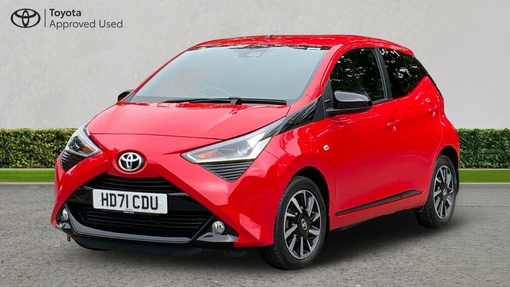 Toyota Aygo 1.0 Vvt-i X-trend Hatchback Euro HD71CDU Red #3