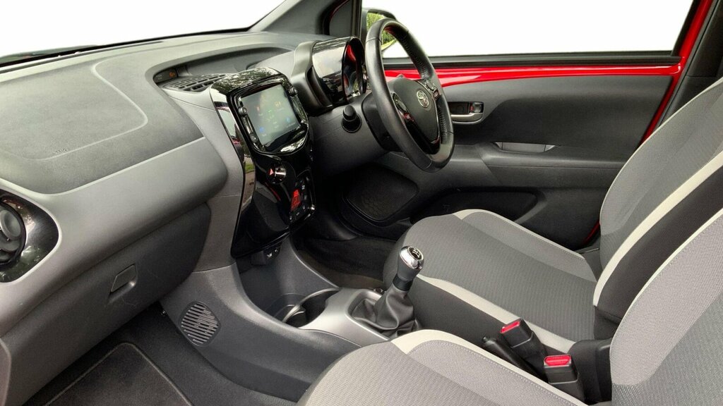 Toyota Aygo 1.0 Vvt-i X-trend Hatchback Euro HD71CDU Red #5