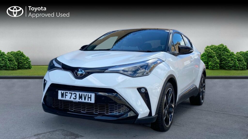 Toyota C-Hr 1.8 Vvt-h Gr Sport Cvt Euro 6 Ss White #3