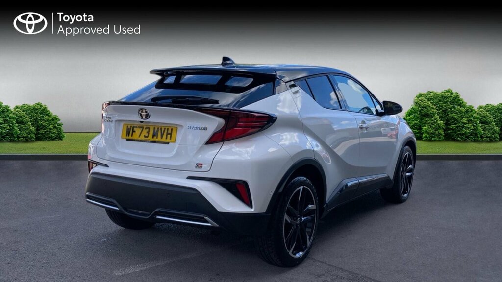 Toyota C-Hr 1.8 Vvt-h Gr Sport Cvt Euro 6 Ss White #2