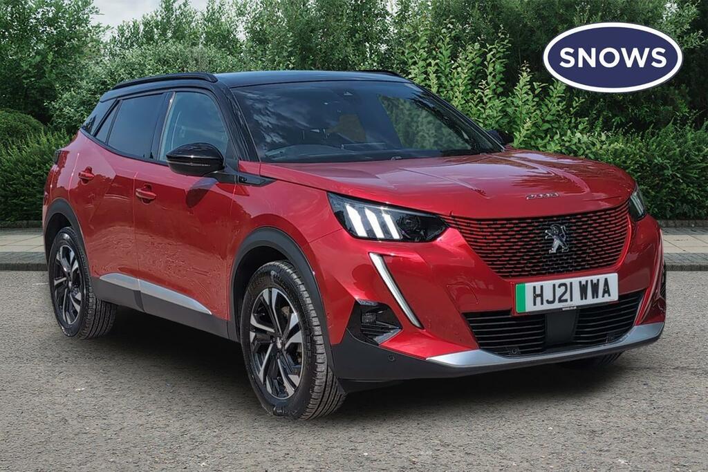Peugeot e-2008 50Kwh Gt Red