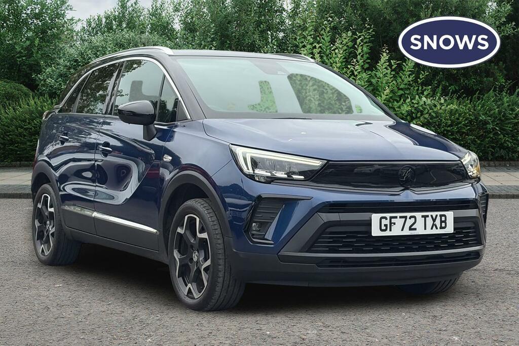 Vauxhall Crossland 1.2 Turbo Ultimate Euro 6 Ss Blue