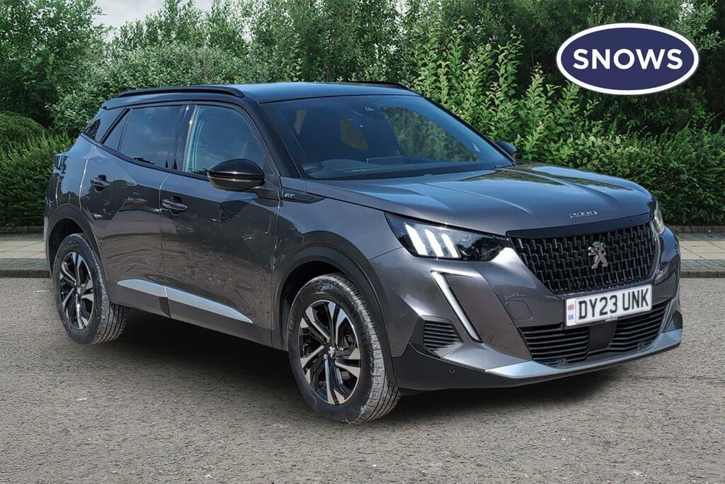 Peugeot 2008 1.2 Puretech Gt Euro 6 Ss DY23UNK Grey
