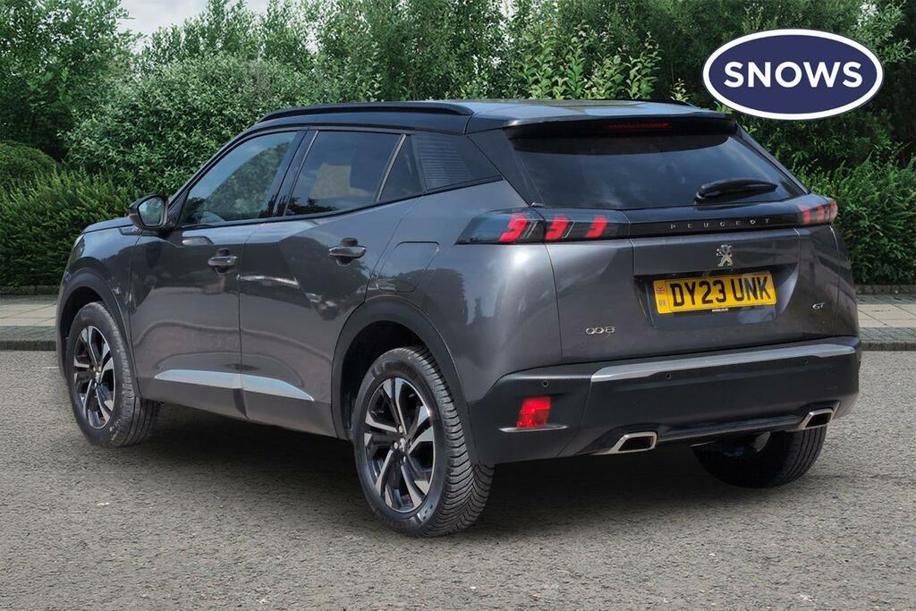 Peugeot 2008 1.2 Puretech Gt Euro 6 Ss DY23UNK Grey #3