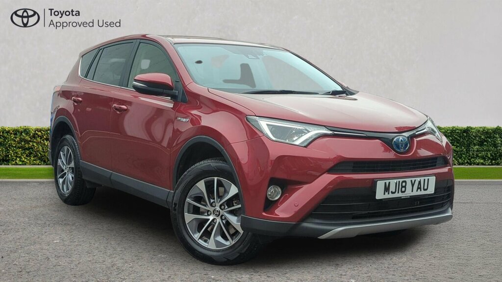 Toyota Rav 4 2.5 Vvt-h Icon Tech Cvt Euro 6 Ss MJ18YAU Red