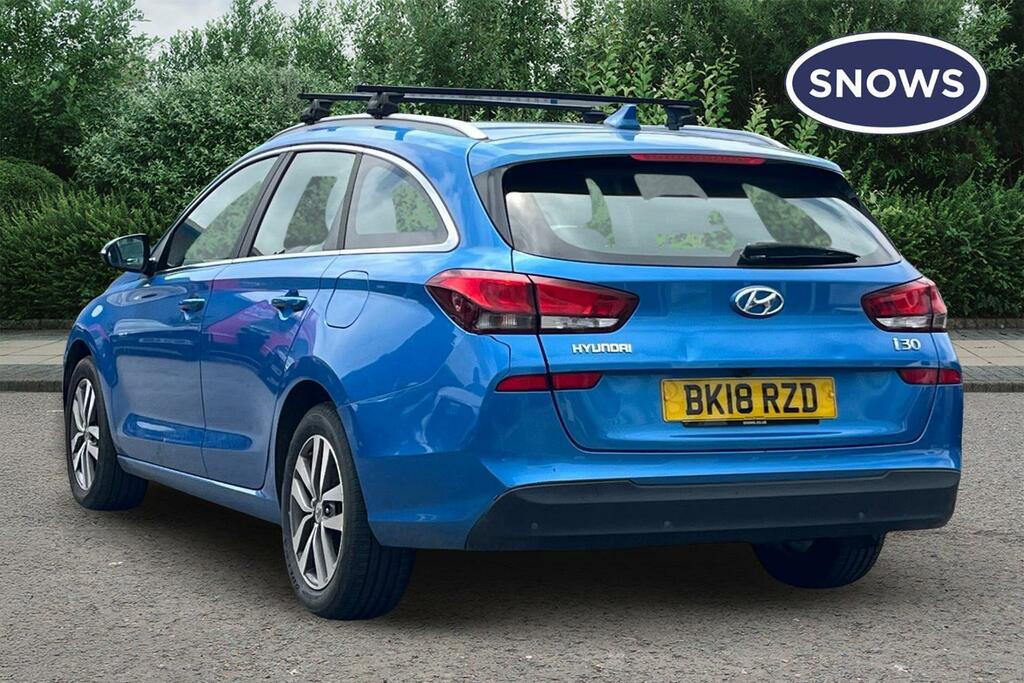 Hyundai I30 1.6 Crdi Se Nav Tourer Euro 6 Ss BK18RZD Blue #3