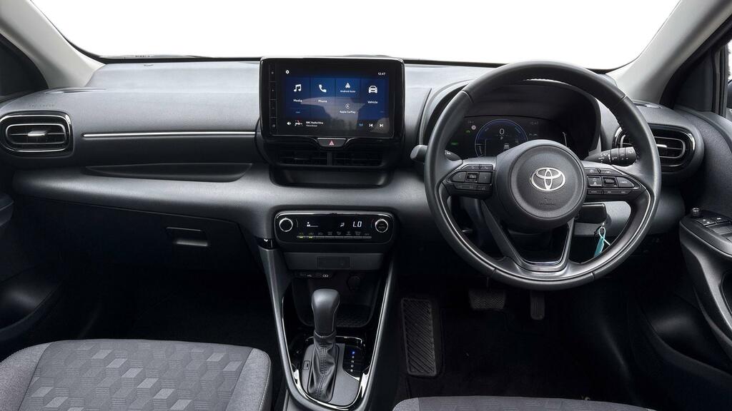 Toyota Yaris 1.5 Vvt-h Design E-cvt Euro 6 Ss FG25HLO Blue #6