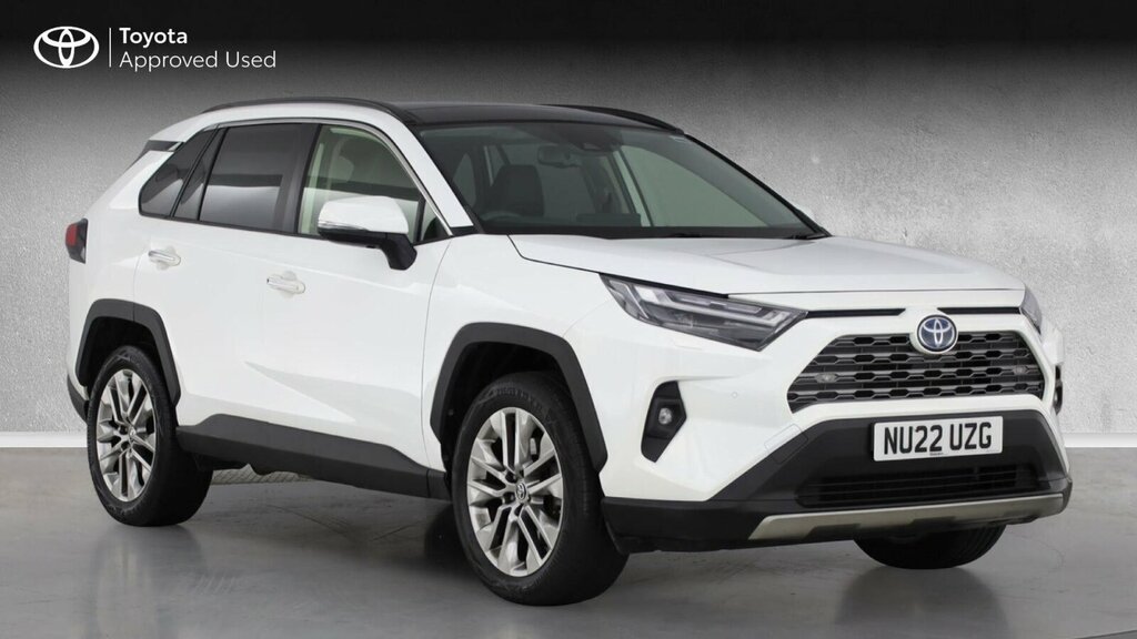 Toyota Rav 4 2.5 Vvt-h Excel Cvt Euro 6 Ss White
