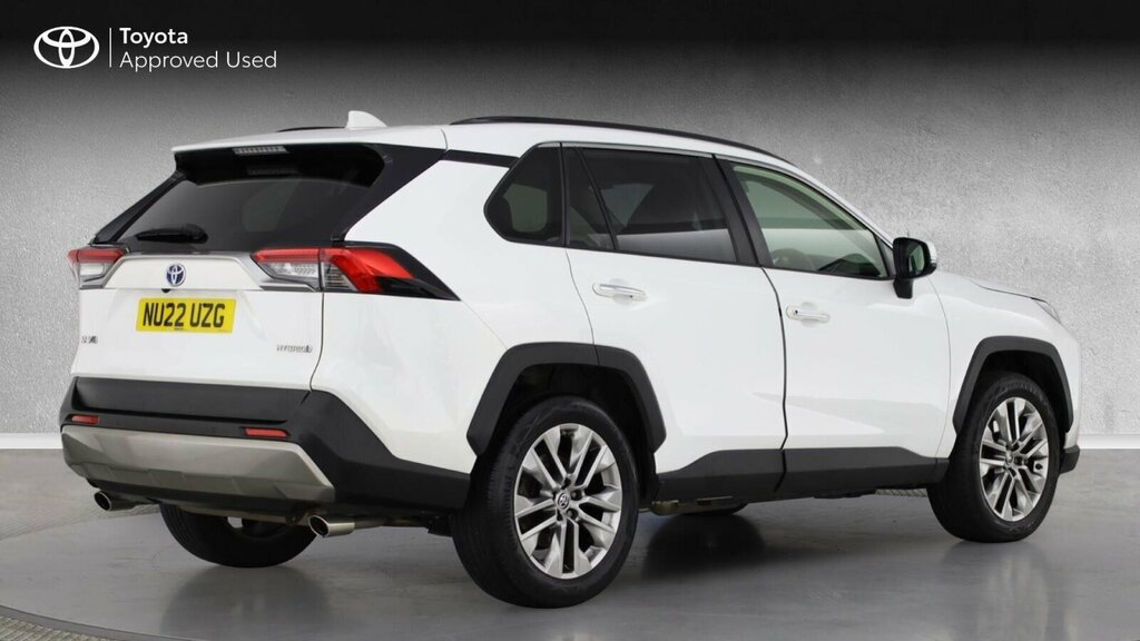 Toyota Rav 4 2.5 Vvt-h Excel Cvt Euro 6 Ss White #2