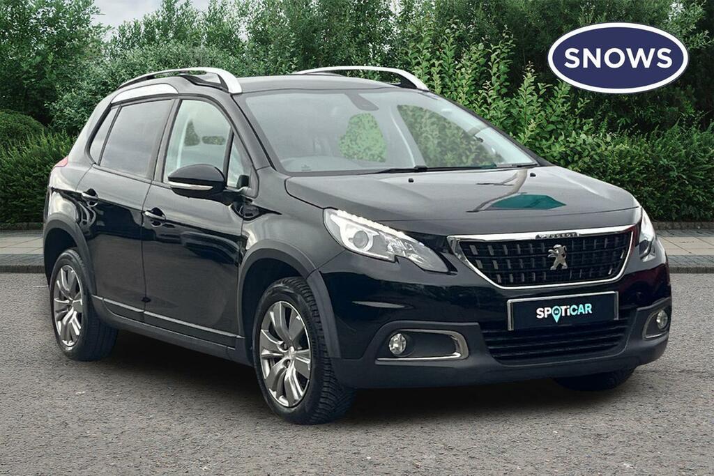 Peugeot 2008 1.2 Puretech Signature Euro 6 Ss HK69VUT Black
