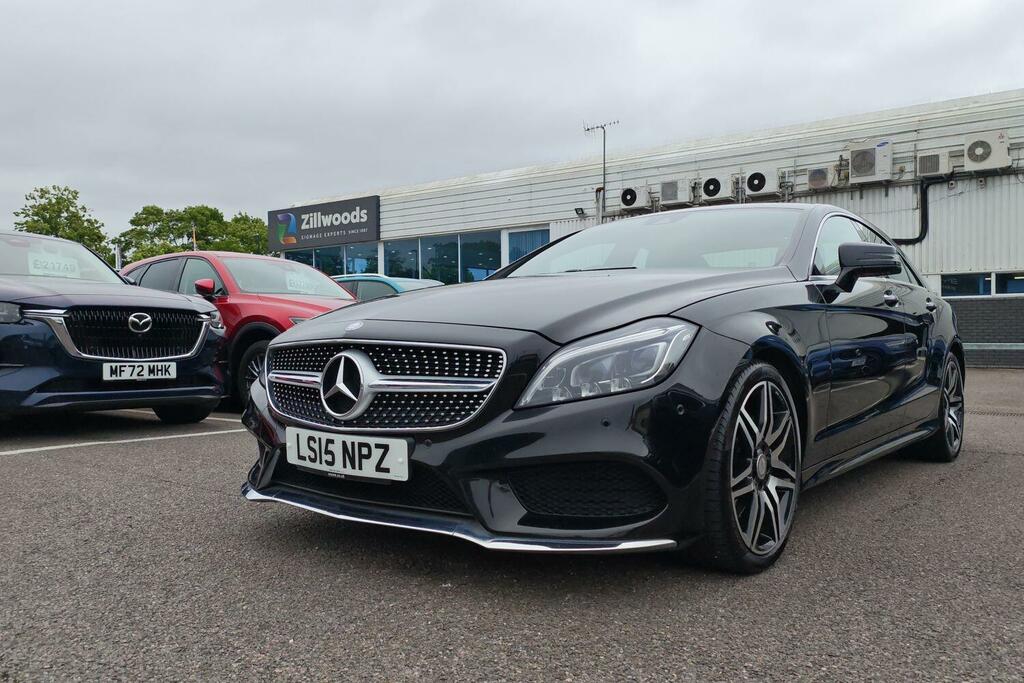 Mercedes-Benz CLS 3.5 Cls400 V6 Amg Line Coupe 7G-tronic Euro 6 S Black #3