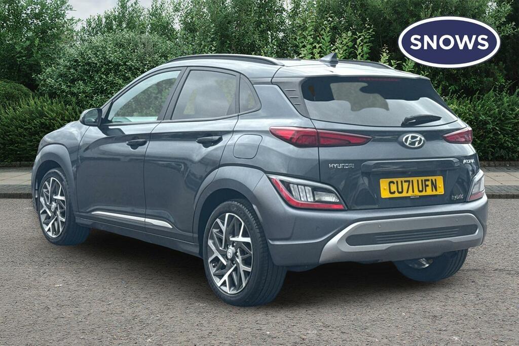 Hyundai Kona 1.6 H-gdi Ultimate Dct Euro 6 Ss Grey #3