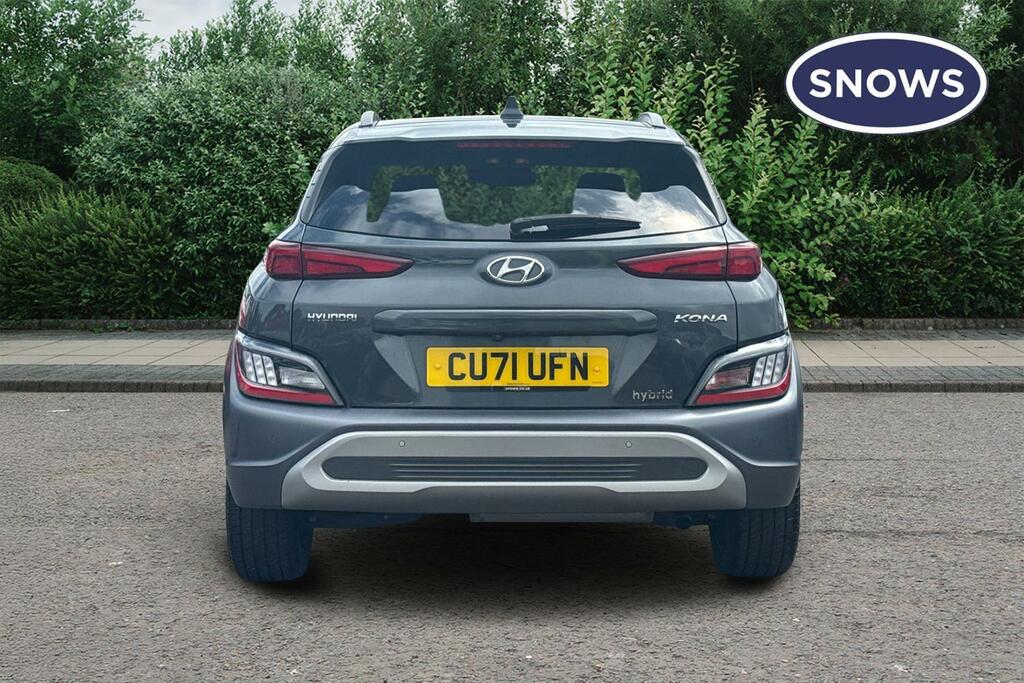Hyundai Kona 1.6 H-gdi Ultimate Dct Euro 6 Ss Grey #4