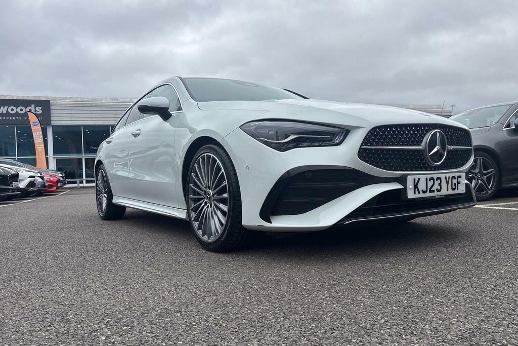 Mercedes-Benz CLA Class 1.3 Cla180h Mhev Amg Line Premium Shooting Brake White #5