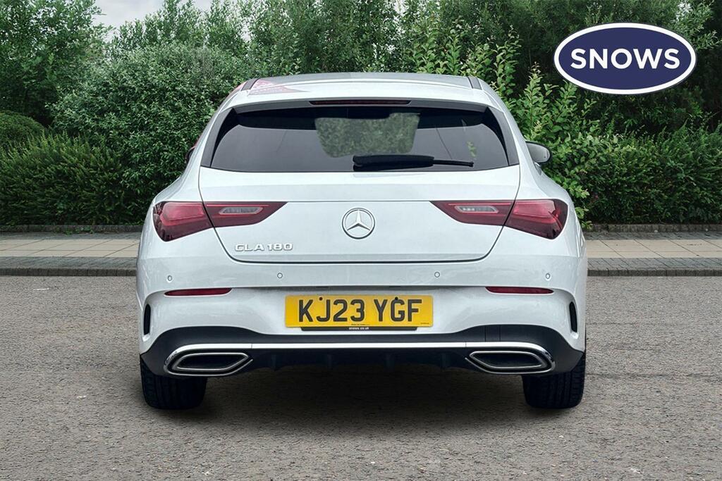 Mercedes-Benz CLA Class 1.3 Cla180h Mhev Amg Line Premium Shooting Brake White #4