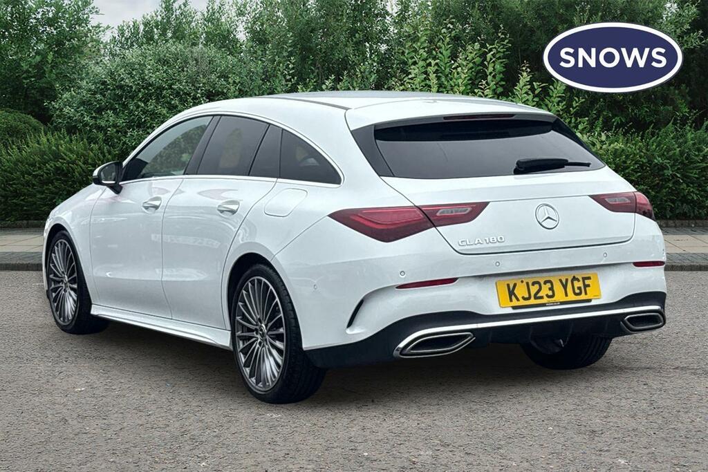 Mercedes-Benz CLA Class 1.3 Cla180h Mhev Amg Line Premium Shooting Brake White #3